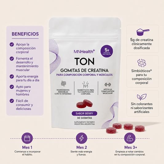 HOTSALE - Gomita de Creatina Tonificadoras