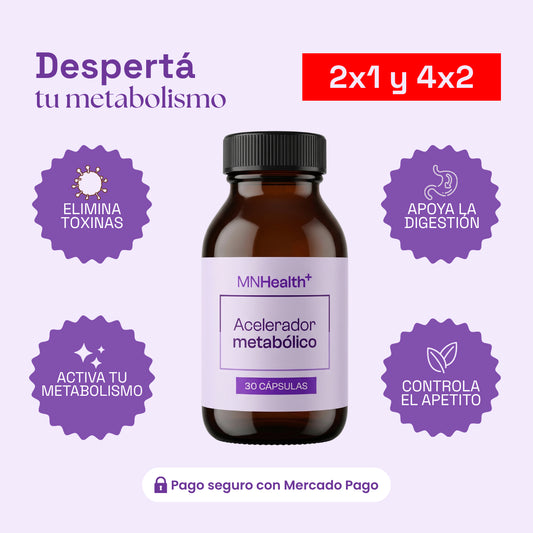Reactivá tu metabolismo y volvé a sentirte cómoda con tu cuerpo
